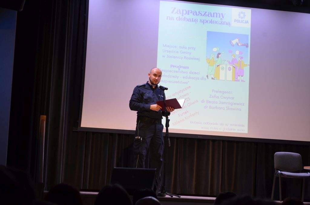 Debata „Bezpieczeństwo dzieci i młodzieży – edukacja dla bezpieczeństwa”