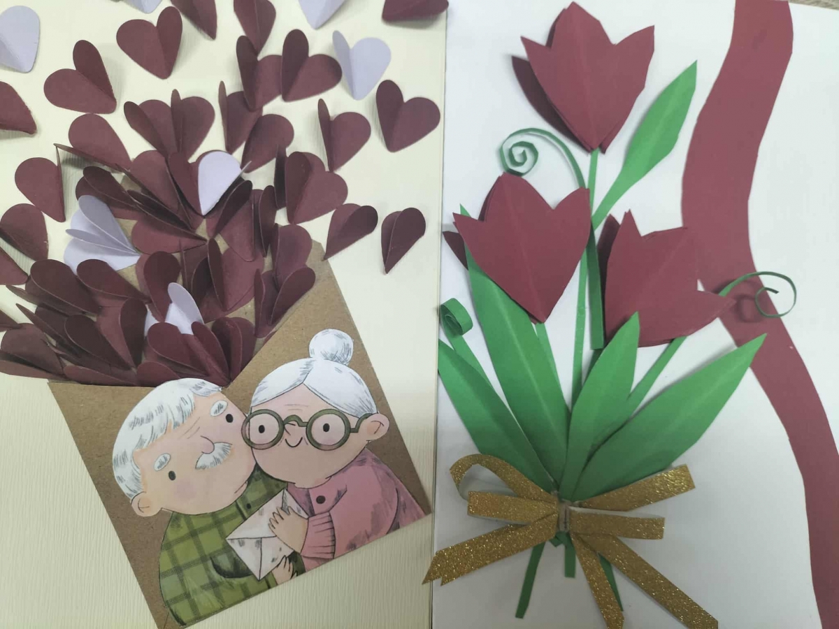 Kartka pełna serca – Międzynarodowy Dzień Osób Starszych oczami dziecka