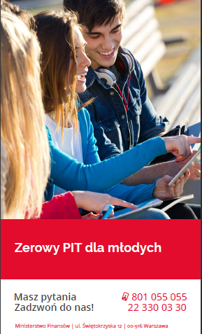 Zerowe rozliczenie PIT dla osób, które nie ukończyły 26 rok życia