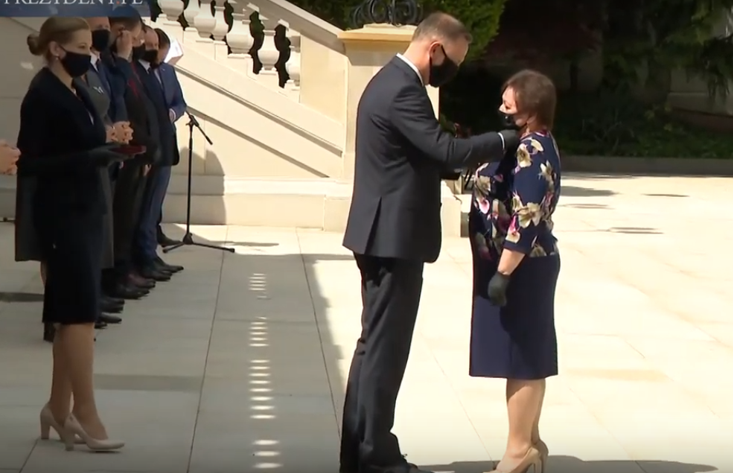 Złoty Krzyż Zasługi Prezydenta RP dla Wójta Gminy Jasienica Rosielna