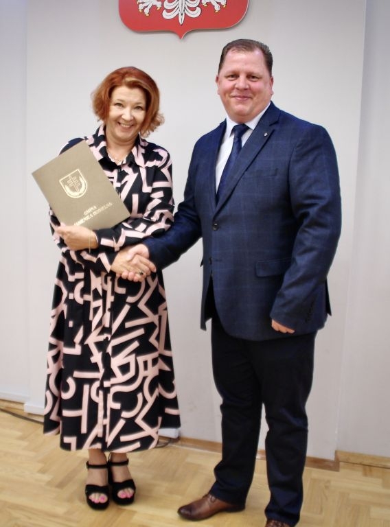 Uroczyste wręczenie zaświadczeń Radzie Sołeckiej w Jasienicy Rosielnej