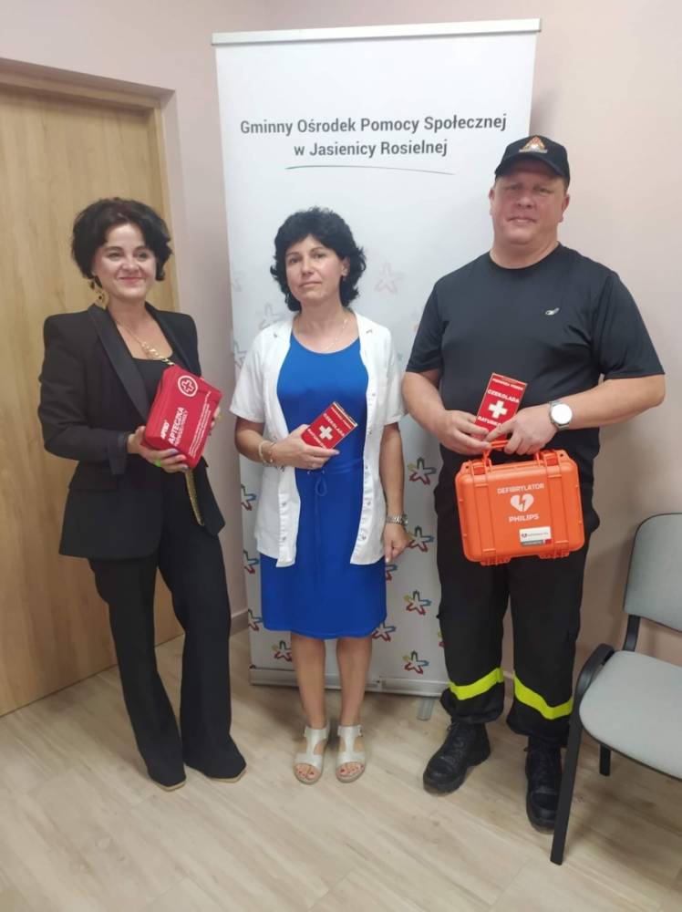 "Pierwsza pomoc przedmedyczna" - w ramach zajęć Centrum Profilaktyki i Aktywności Seniora