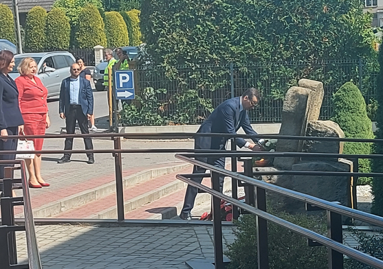 Premier Mateusz Morawiecki w Jasienicy Rosielnej