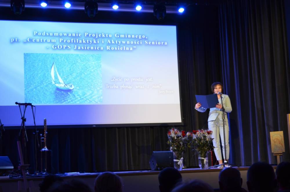 Podsumowanie realizacji gminnego projektu pt. "Centrum Profilaktyki i Aktywności Seniora - GOPS Jasienica Rosielna"